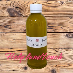 Premium Holy Land Extra Virgin Olive Oil Pure Rich Authentic Flavor Fresh 300 ML