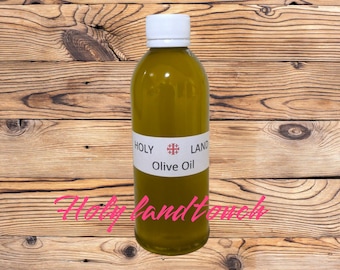 Aceite de Oliva Virgen Extra Tierra Santa: Prensado en Frío, Sabor Intenso (300 ml)