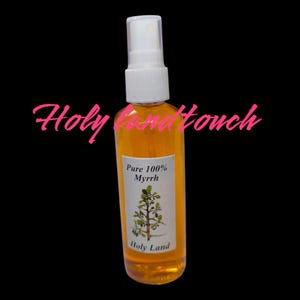 Anointing Oil Fragrance Myrrh Of The Holy Bible Jerusalem 100 ml Holy Land Holy