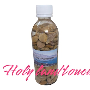 Sea of Galilee Blessing Steine: Heiliges Landwasser (300 ML)