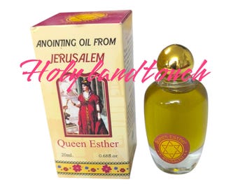 Anointing Oil Queen Esther 20 ML  Jerusalem Holy Land Blessed Gift Healing