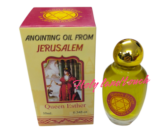 Anointing Oil Queen Esther Jerusalem Holy Land Blessed Gift Healing