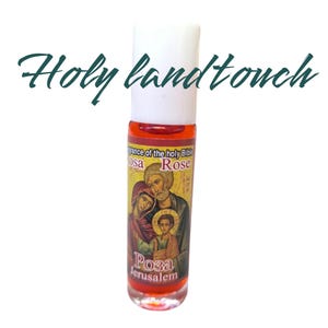 Anointing Pure Oil Rose Blessing from Jerusalem Product of Holy Land Gift 10 ML