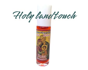 Anointing Pure Oil Rose Blessing from Jerusalem Product of Holy Land Gift 10 ML