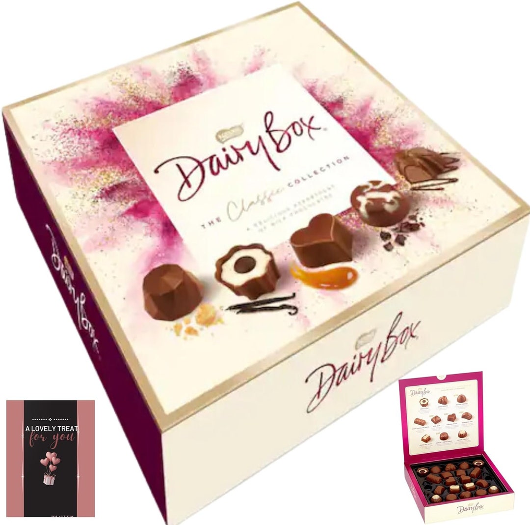 Nestle Dairy Box Chocolate Gift Box Classic Collection 162g & Etsy