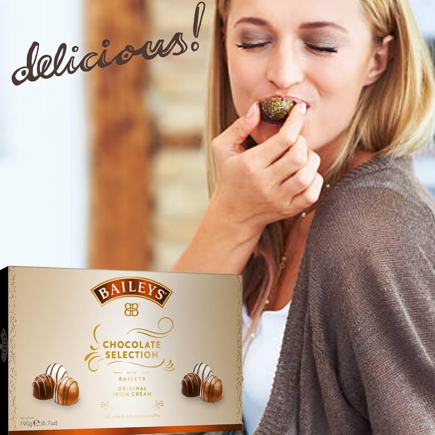 Baileys Chocolate Selection Original Irish Cream Letterbox Baileys Gift
