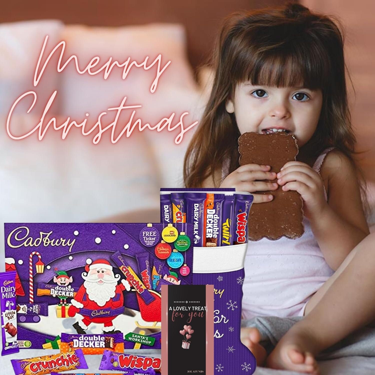 Cadbury Gifts Christmas Chocolate Santa Selection Medium Box Etsy UK