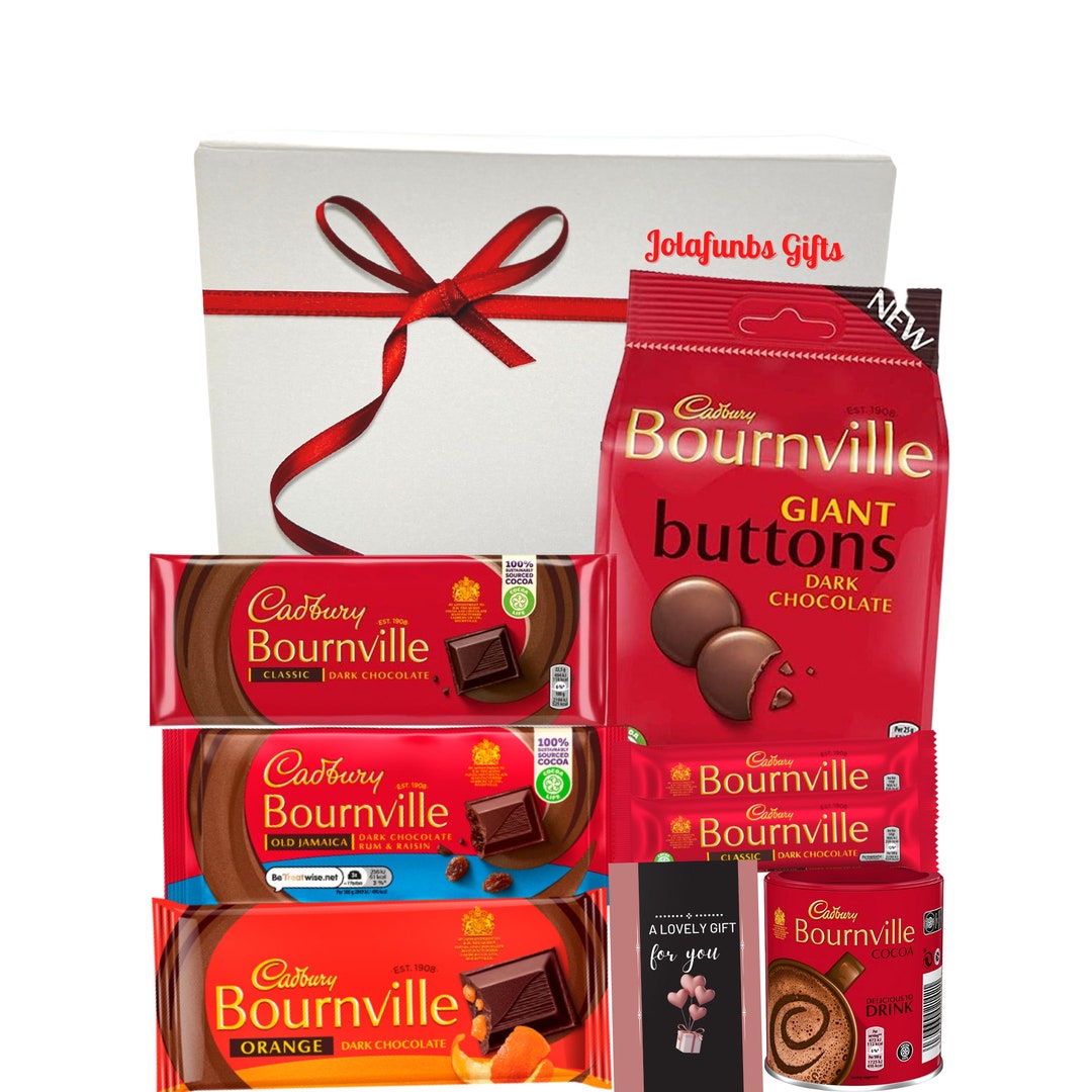 Cadbury Bournville Dark Chocolate Hamper Birthday Thinking Etsy