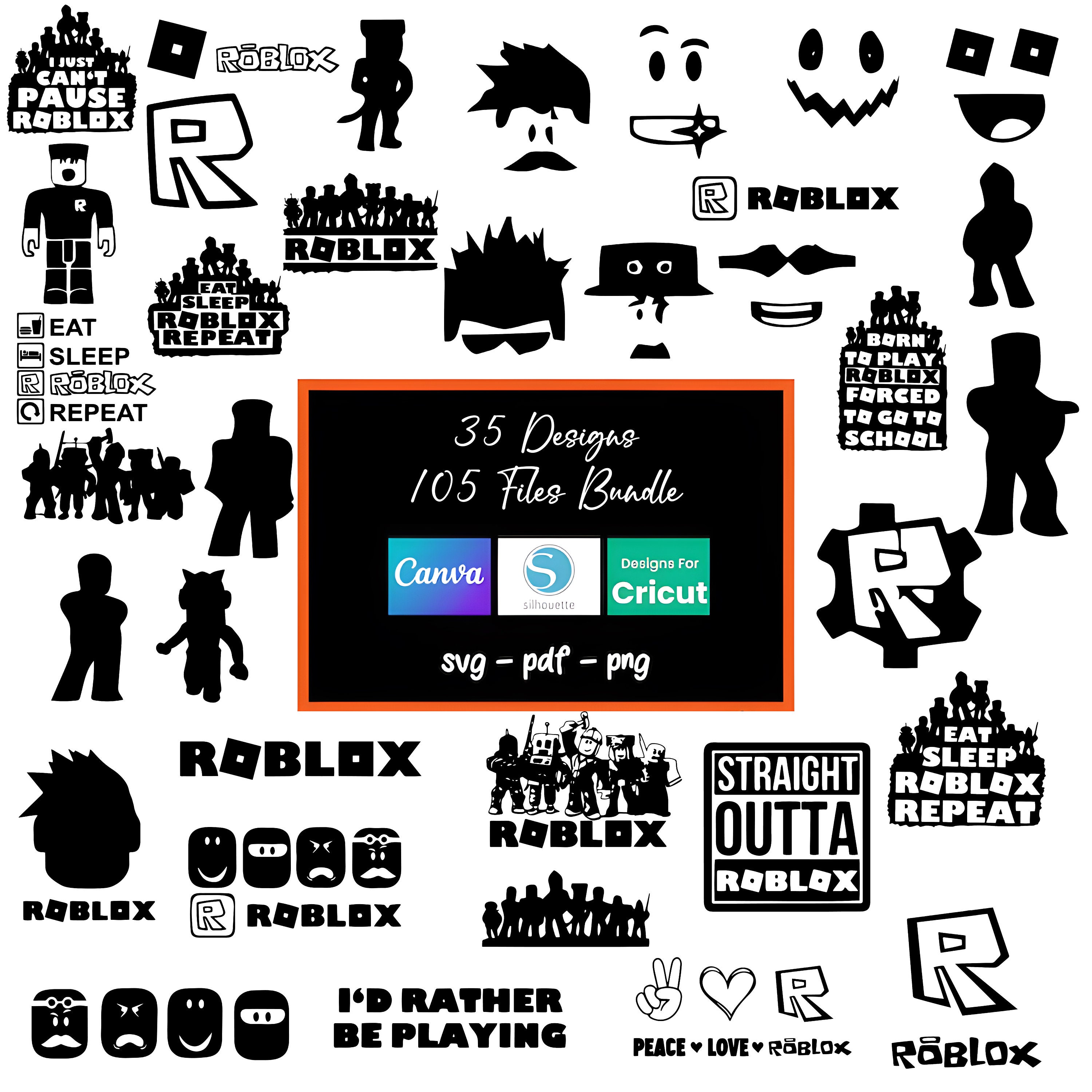 22 Roblox SVG, Roblox Printable Files Download