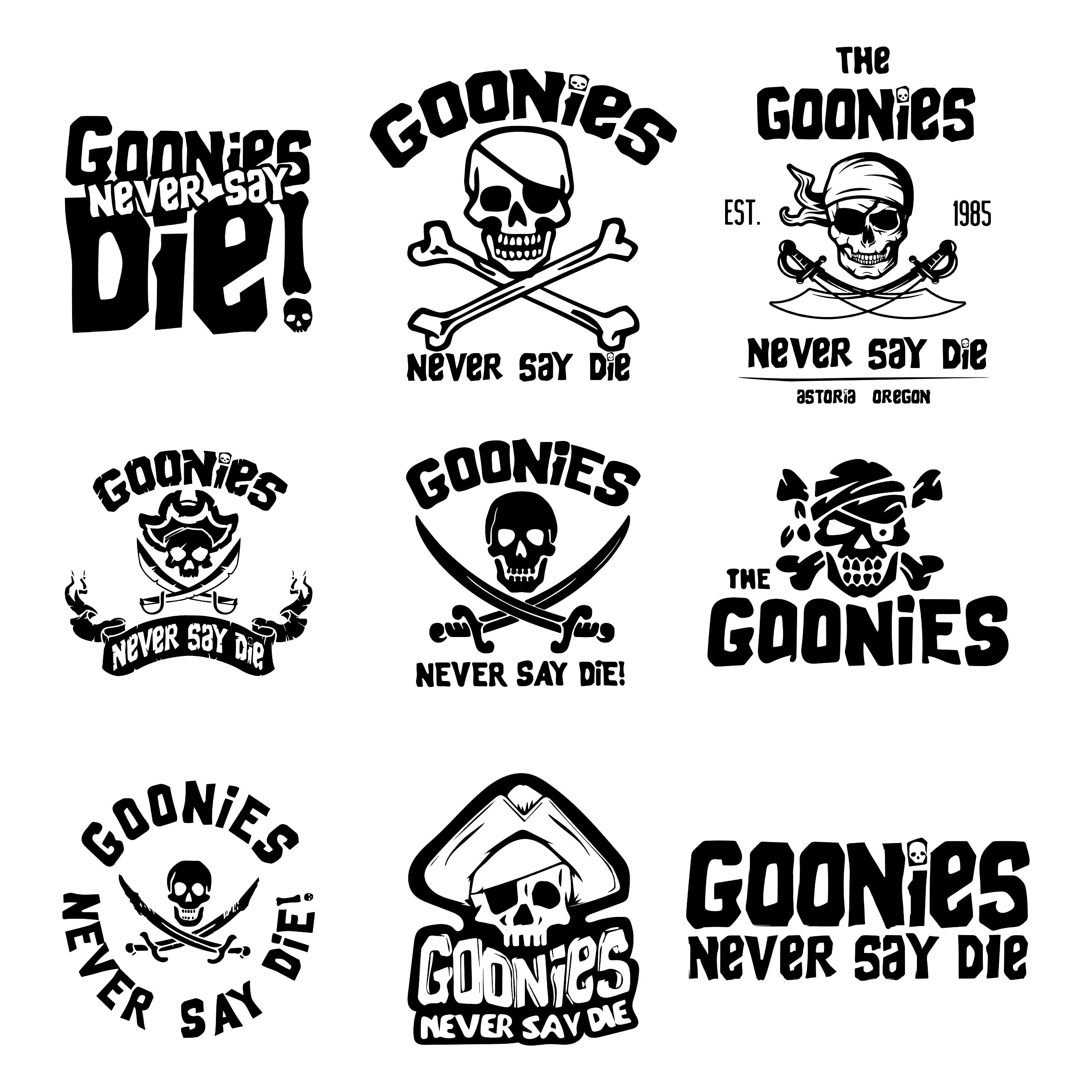 Goonies Never Say Die Svg Png Goonies Inspired Svg Goonies - Etsy Canada