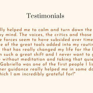 Reducing Anxiety Guided Meditation - to use when feeling physically anxious and bravely face its presence - MP3 Audio Download image 8