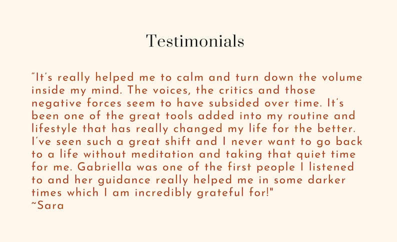 Reducing Anxiety Guided Meditation - to use when feeling physically anxious and bravely face its presence - MP3 Audio Download image 8