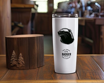 Honey Badger Vector Illustration Bundle, POD Commercial Use