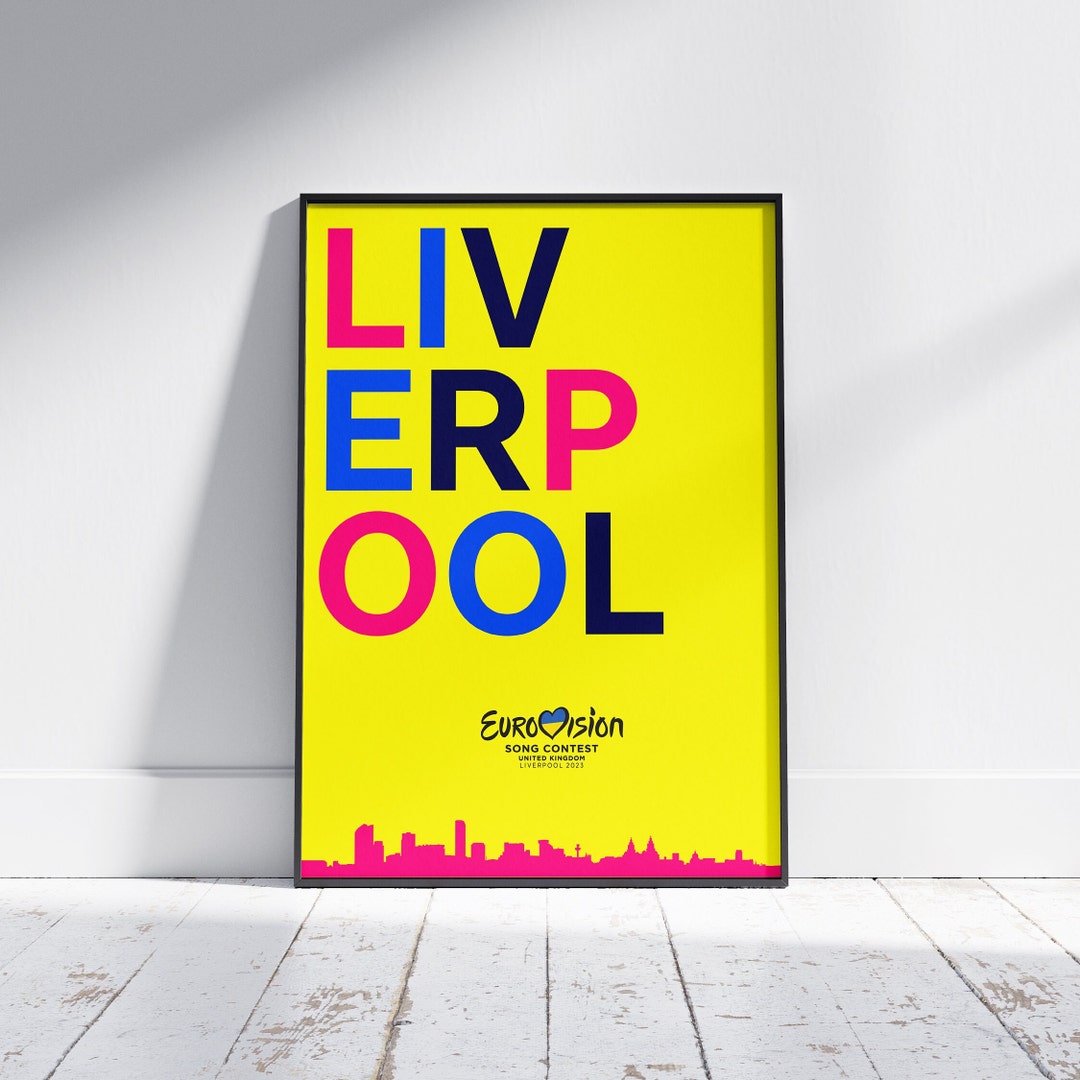 Eurovision Gift Poster Eurovision Wall Art 6 Designs Eurovision