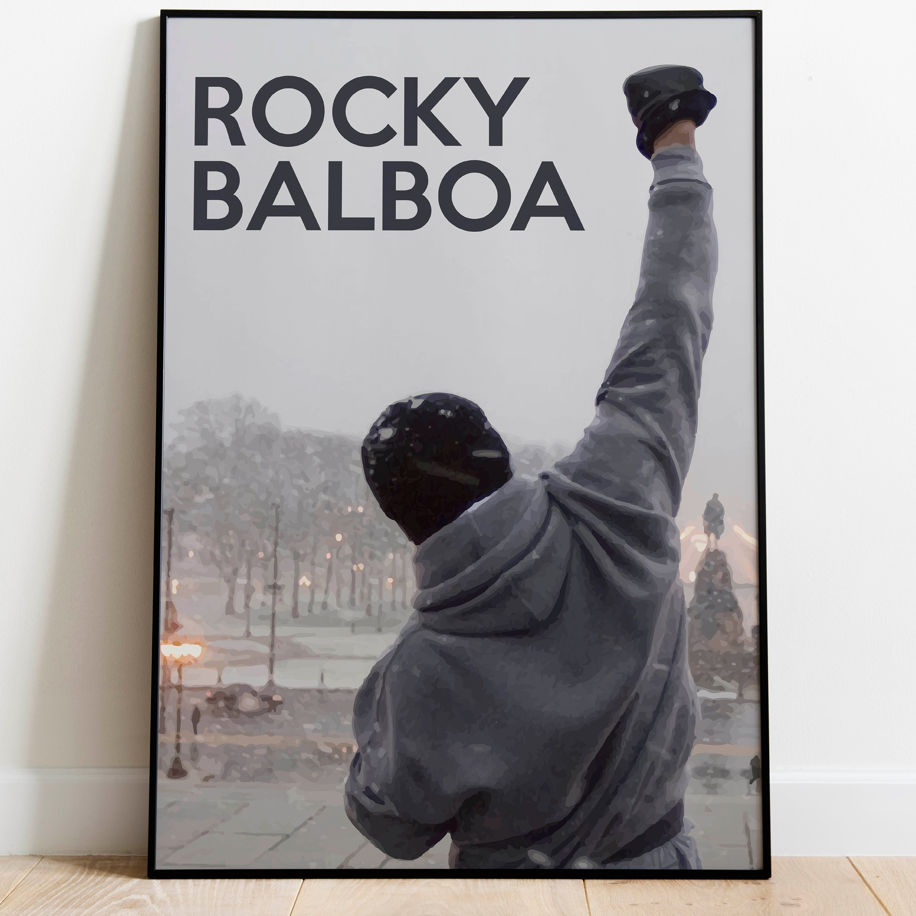 Sylvester Stallone Rocky Balboa Rocky 4 Art Print 12x14 Signed and Dated  Bill Pruitt 