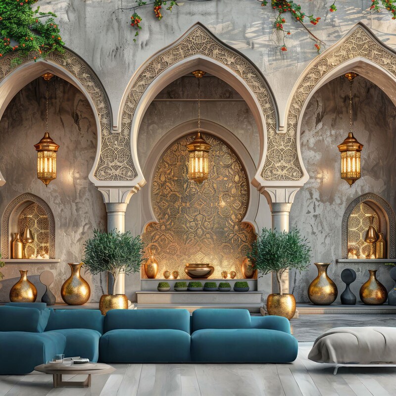 Arabic Wallpaper Mural - Etsy UK
