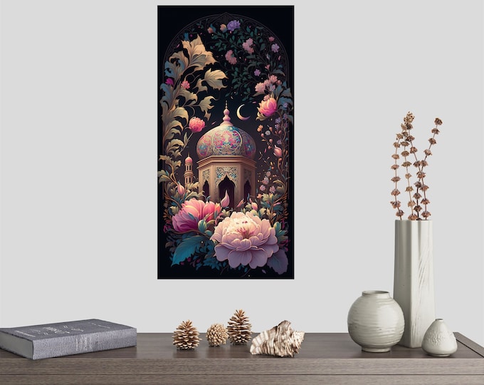 Islamic Art Wall Sticker Art Poster Mural Transfer Decal Print Room Home Nursery Office Shop Decor Gift for Kids High quality  Easy to apply