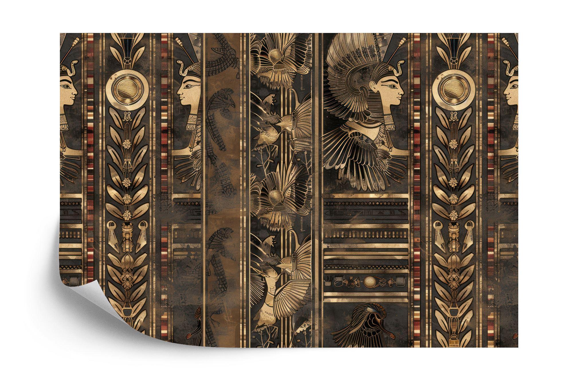 Ancient Egyptian Wallpaper Mural: Pharaonic Peel and Stick Wall Art - Etsy