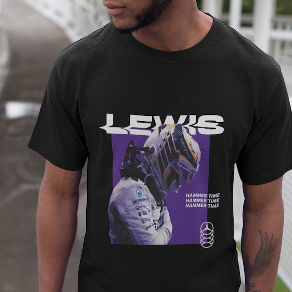 Lewis Hamilton Shirt Vintage Formula One Front Graphic Tee Unisex Vintage F1 Gift Lewis Hamilton Retro Tee Mercedes F1 shirt