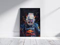 Max Verstappen MV1 Art Print | Red Bull Racing F1 Poster | Impasto Oil Painting Wall Art | Formula 1 World Champion Gift product logo