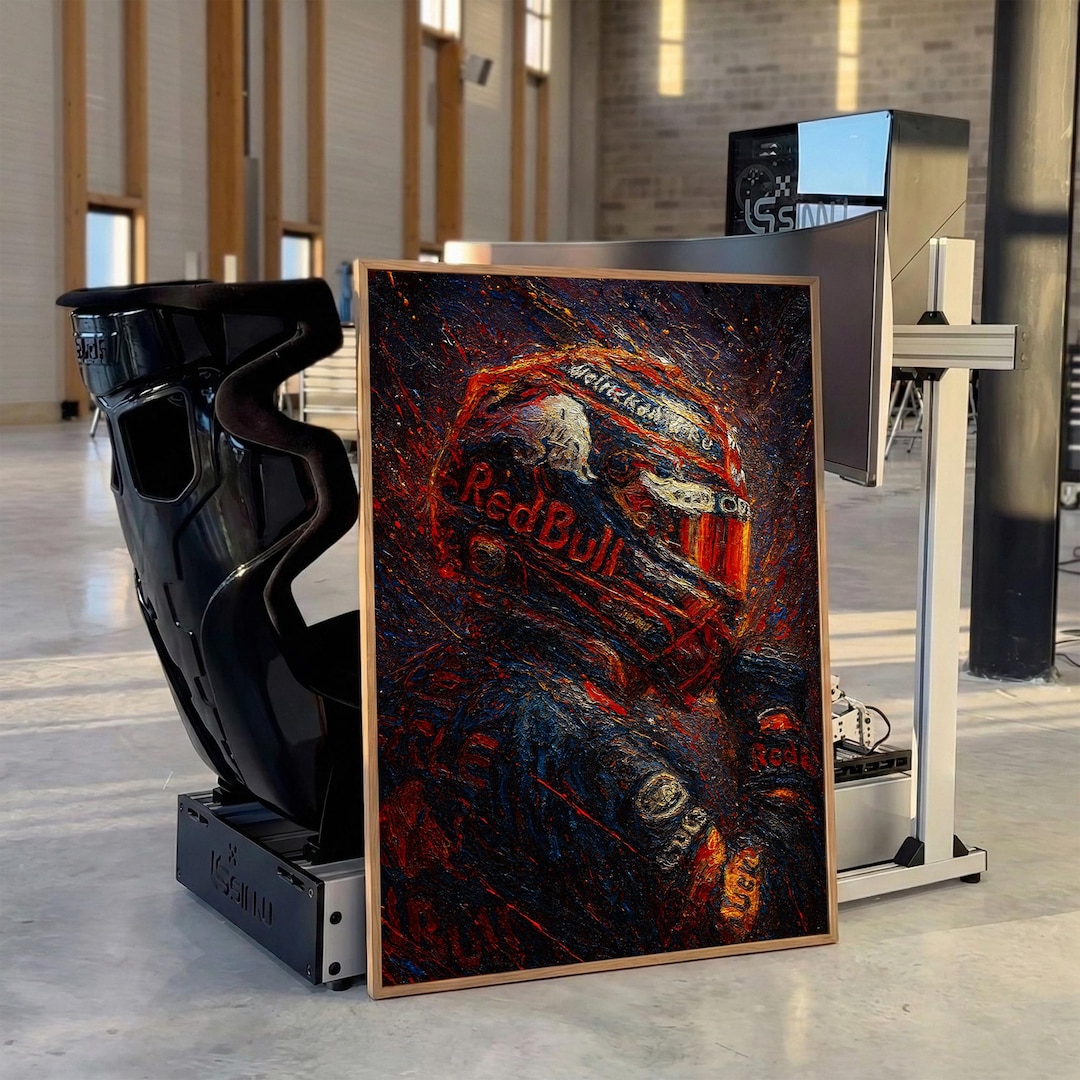 affiche-de-max-verstappen-affiche-red-bull-art-mural-champion-de