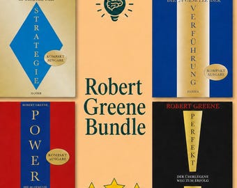 Robert Greene Buch-Bundle inklusive "24 Gesetze der Verführung"