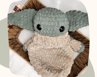 Green Alien Snuggler PATTERN ONLY