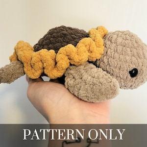 Sunflower Turtle PATTERN ONLY