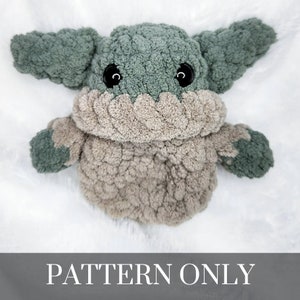 NUR Grünes Alien Snuggler MUSTER
