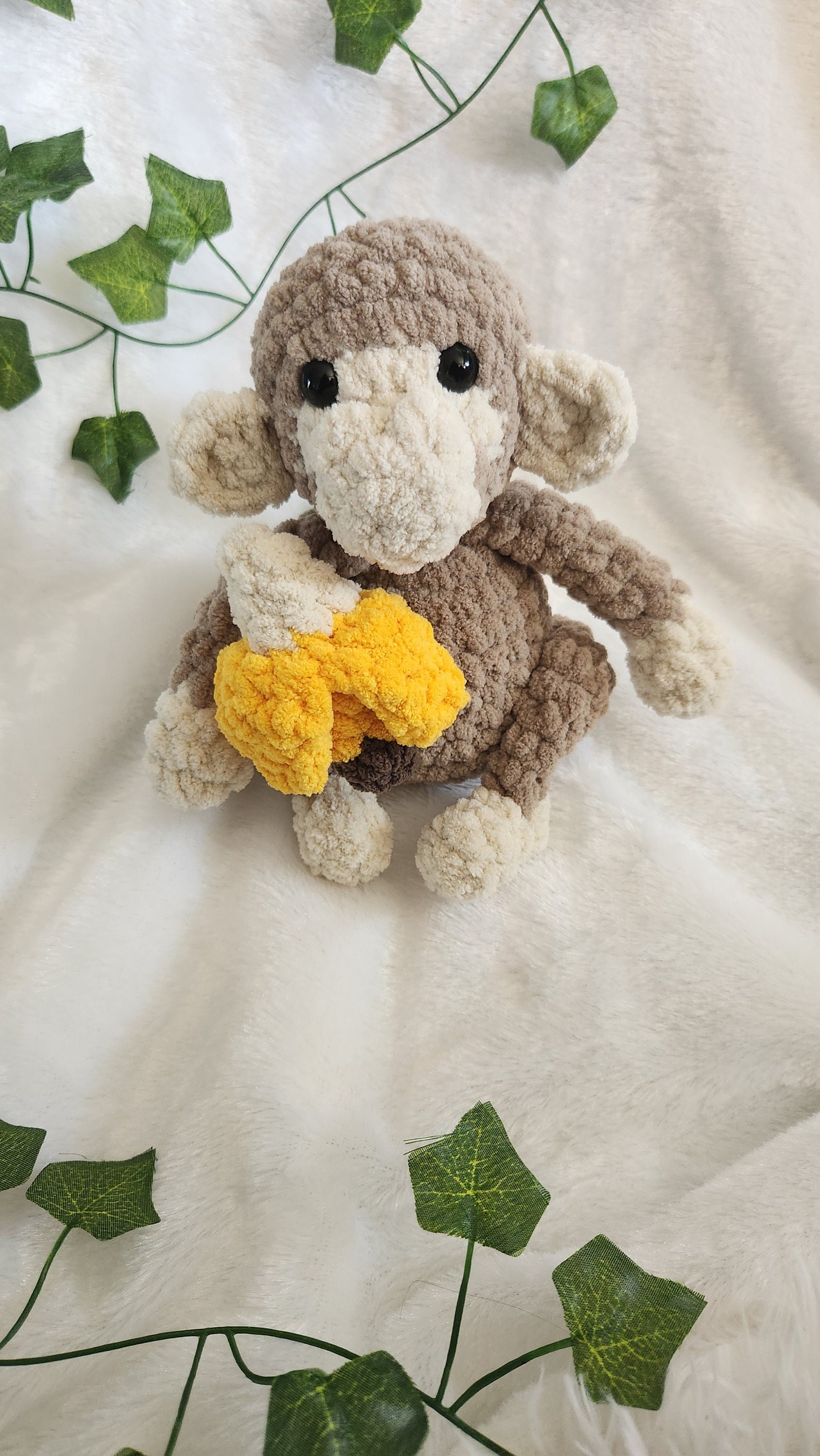 Babuino amigurumi - Etsy México, image size:1689x3000