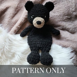 Bear Snuggler Crochet PATTERN ONLY