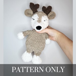Virkat Hjortmysmönster – DIY Amigurumi Hjortplysch