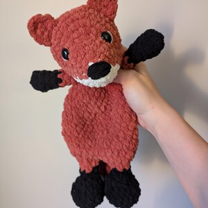 Fox Snuggler Crocheted
