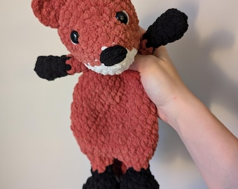 Fox Snuggler Crocheted