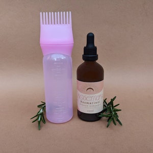 Rosemary Oil (100ml) & Hair Root Comb, Scalp Care, Hair Care - Scalp Bundle