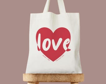Bolsa de mano para boda de San Valentín, regalo romántico para novia, bolsa personalizada con nombre, recuerdo de compromiso, bolsa de aniversario, regalo para novia