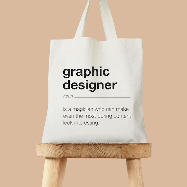 Graphic Design Tote Etsy