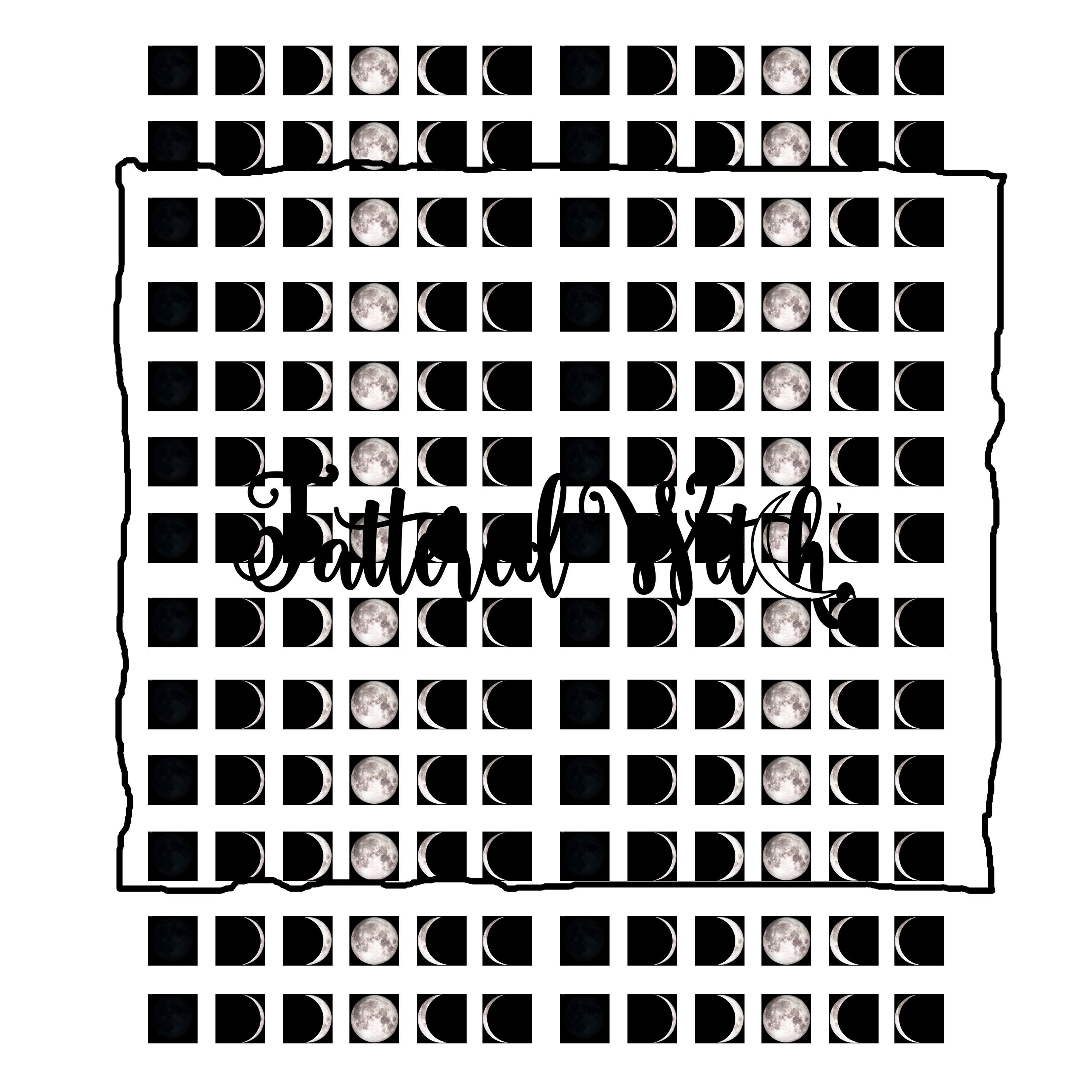 Small Moon Phase Printable Stickers/cut-out Embellishments - Etsy