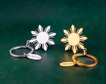 Araw Key Ring | Philippine Sun Key Chain