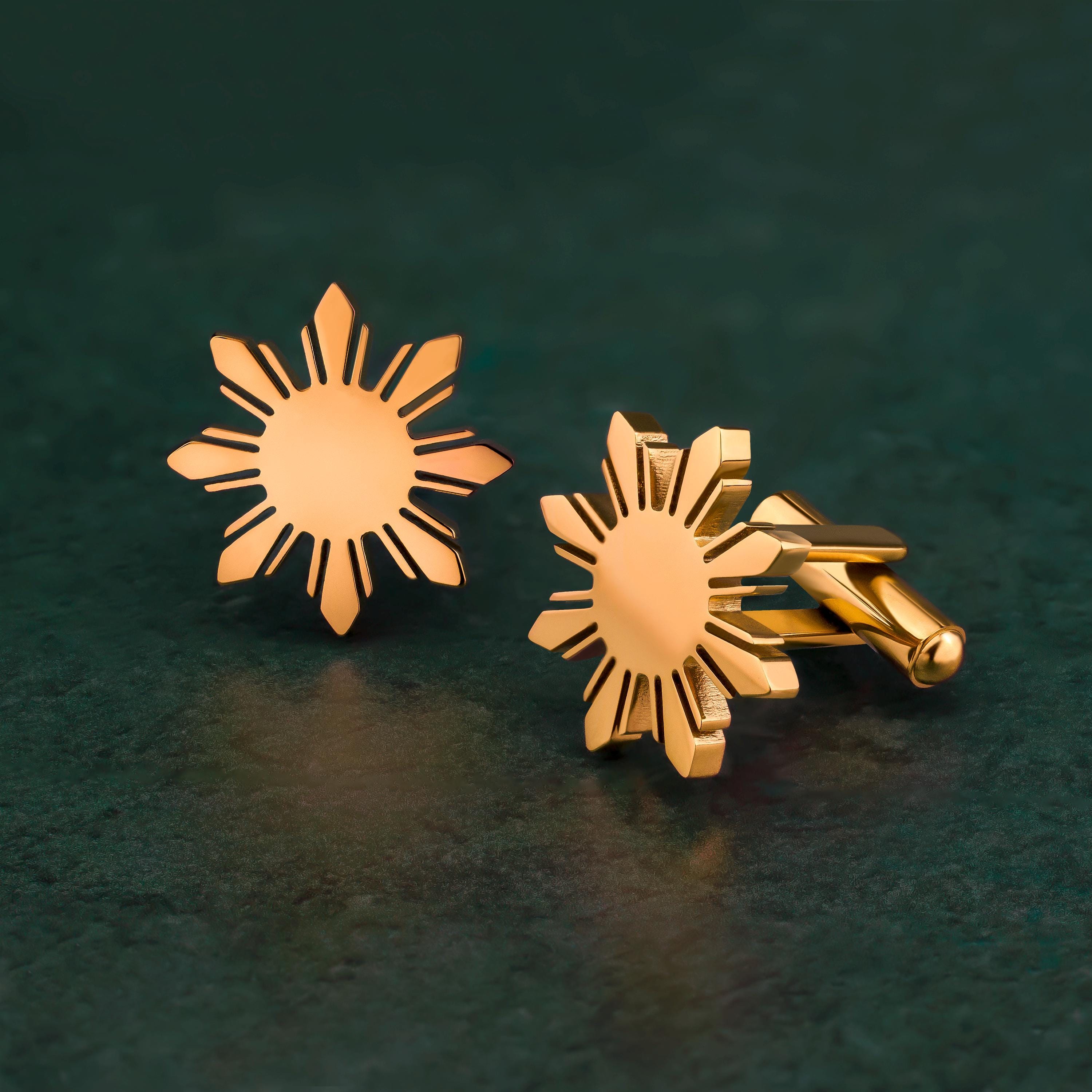 Araw Cufflinks | Philippine Sun Cuff Links