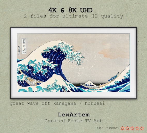 Samsung Frame TV Art | Great Wave off Kanagawa | Hokusai