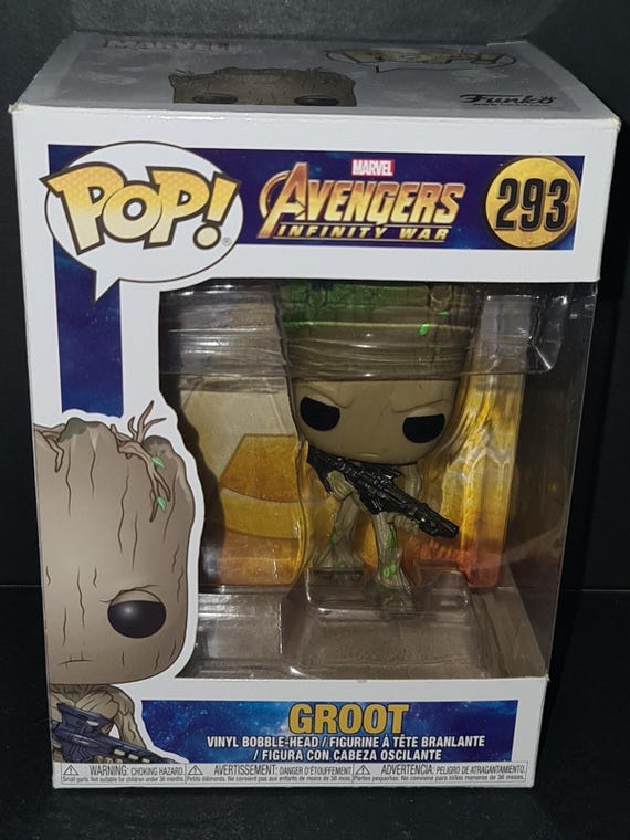 Funko Pop Marvel Avengers: Infinity War - Groot No 293 in