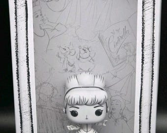 Funko Pop! Disney: Sketched Series Cinderella #1523 Black and White Vinyl Figure