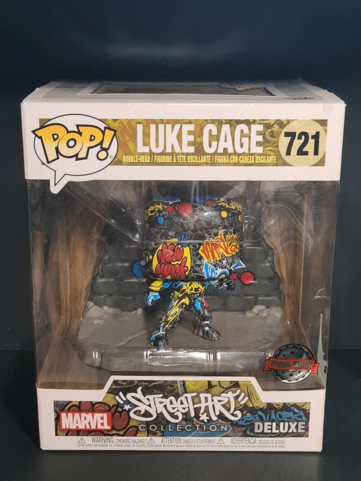 Funko POP! Marvel #721 Luke Cage Street Art Collection Deluxe 