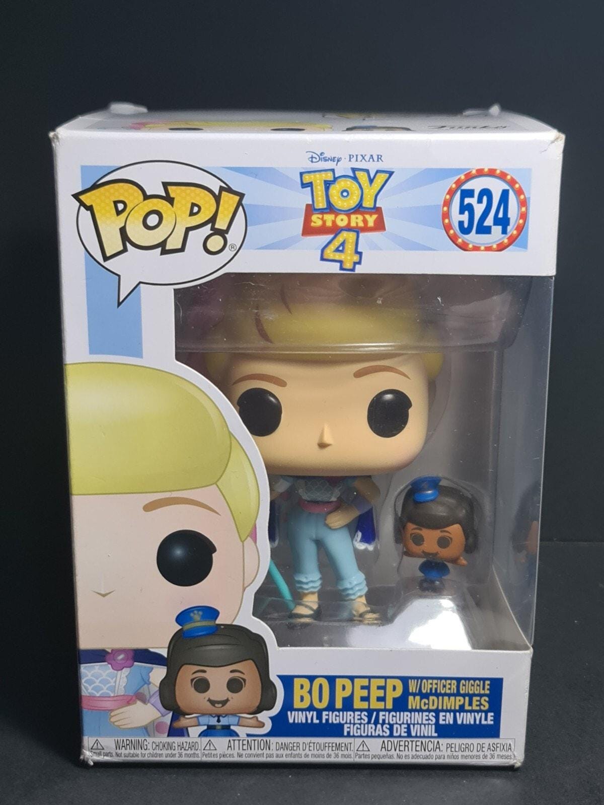Funko Pop Disney Toy Story 4 No 524 Bo Peep , Giggle Mcdimples - Etsy