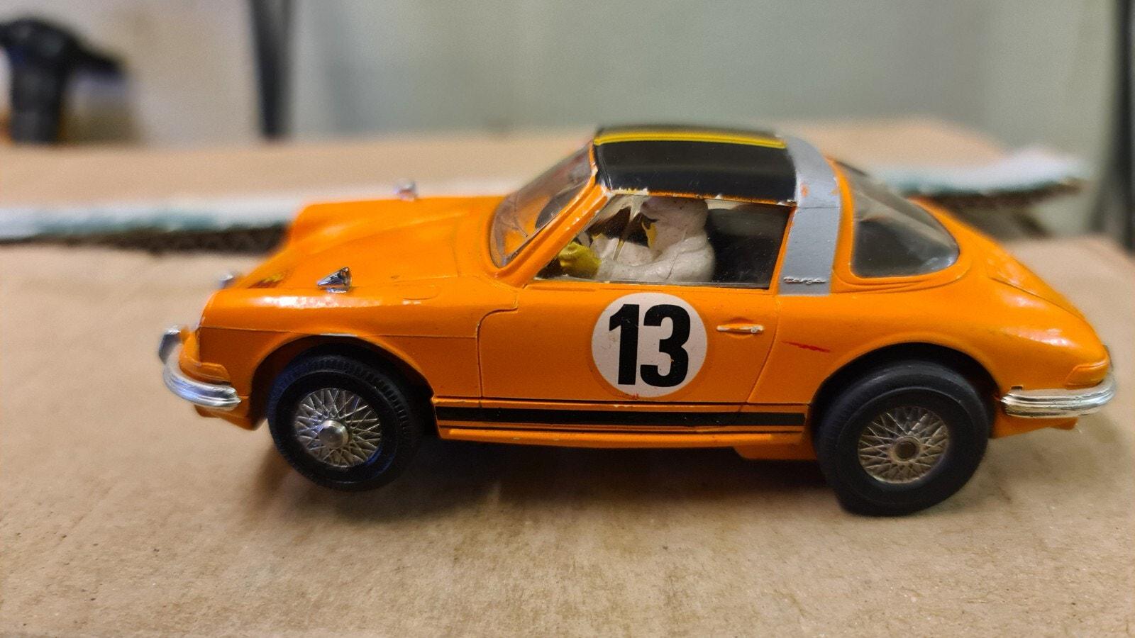 Rare Vintage Marklin Sprint Porsche 911 Targa 1/32 Slot Car in