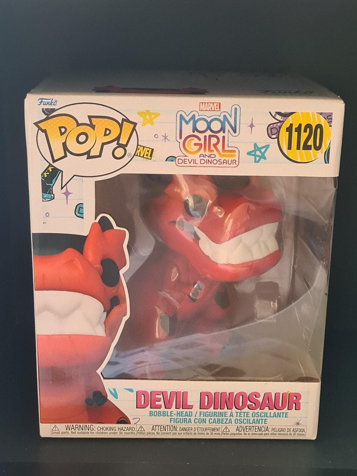 Funko POP! マーベル 6インチ デビル ダイナソー ムーンガール #1120 