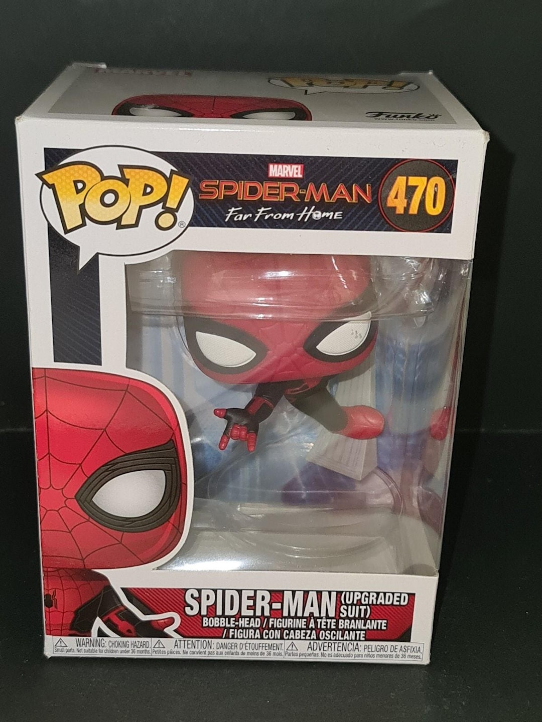 Pop spider ファンコポップ スパイダーマン Funko Pop マーベル ファー