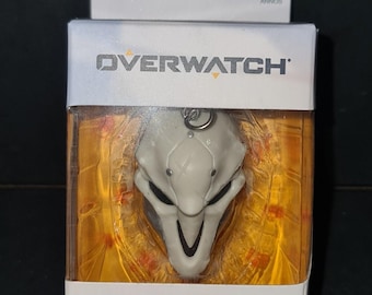 Jinx Overwatch Reaper Mask 3D Obesek Za Kljue NEW , Keyring , Key Chain