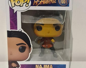 Funko POP Vinyl - Marvel Ms Marvel - Najma - #1081 Brand New In Protective Case